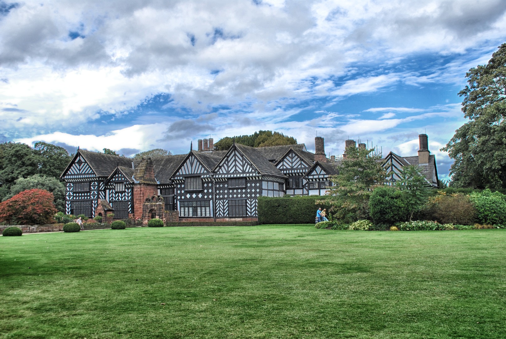 Speke Hall, Liverpool, England.
