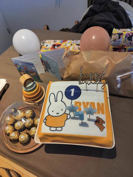 Ryan's birthday cake